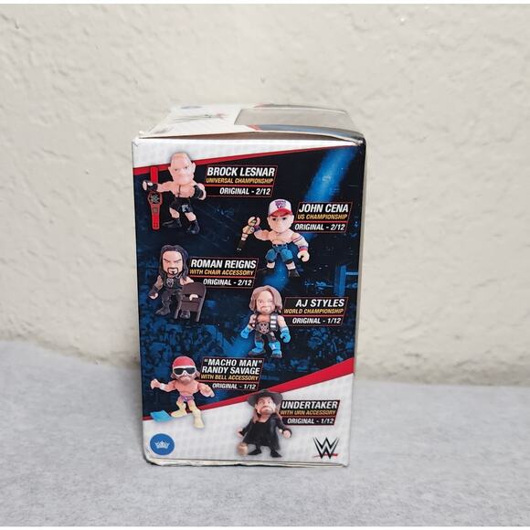 WWE Loyal Subjects 3.5" Brock Lesnar Universal Championship 3" Vinyl figure New - Picture 3 of 7